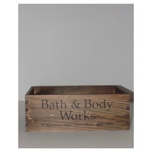 Bath & Body Works Wooden Storage Box
